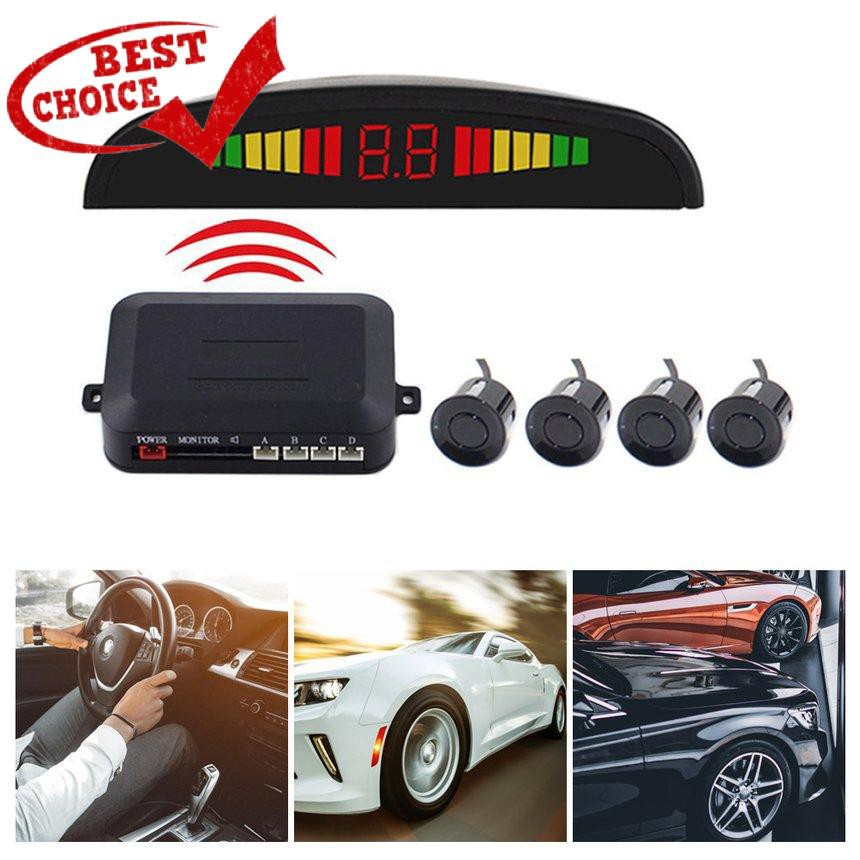 Bộ Cảm Biến Đỗ Xe Hơi Không Dây J10 LED Có 4 Cảm Biến | BigBuy360 - bigbuy360.vn