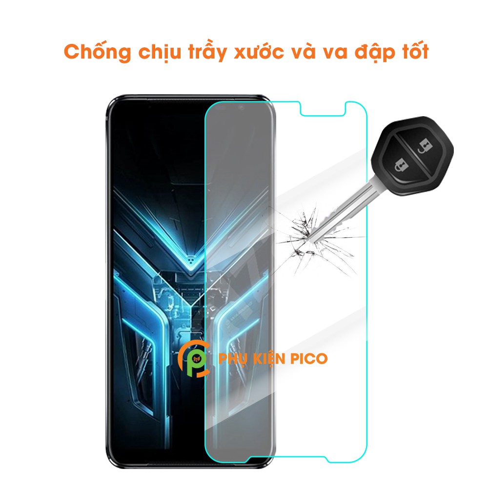 Kính cường lực Rog Phone 3 / Rog Phone 6 Pro / Rog Phone 7 / 5s / Rog Phone 5 Pro full màn hình chính hãng Gor
