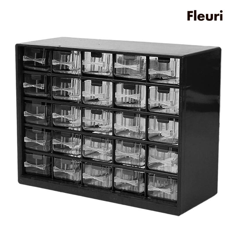 Hộp Đựng Ốc Vít 25 Ngăn Kéo Tủ Tiện Dụng Cho Gia Đình