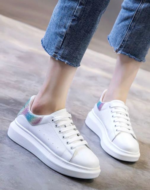 Giày thể thao nữ gót nhũ fullboxx | BigBuy360 - bigbuy360.vn