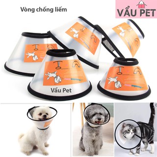 Vòng chống liếm cho chó mèo thú cưng