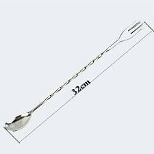 Thìa bar pha chế inox/bar spoon Pb443