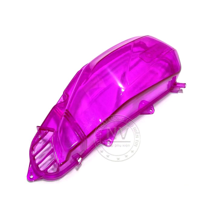 Ốp bầu lọc gió (Pô E), ốp pô Air Vario 2018, PCX, Click Thái, AB, SH Mode trong suốt nhựa PC Zhi.pat chính hãng