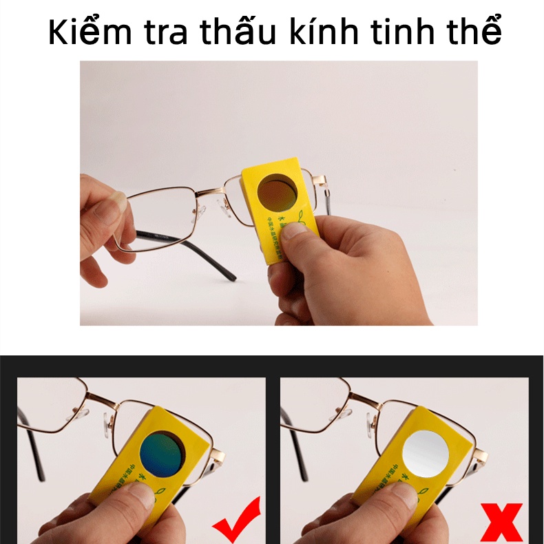 COD】Kính lão viễn thị có độ sẵn 1-6 độ, thấu kính pha lê, kính nam nữ cao cấp cho người già,bền, chống ánh sáng xanh