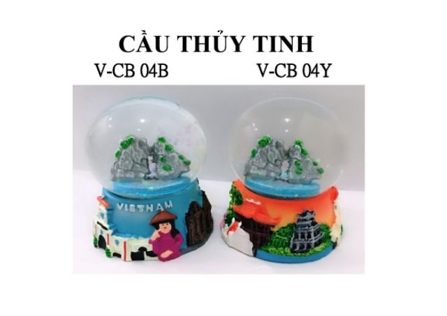 Cầu thủy tinh lưu niệm hình ảnh Việt Nam