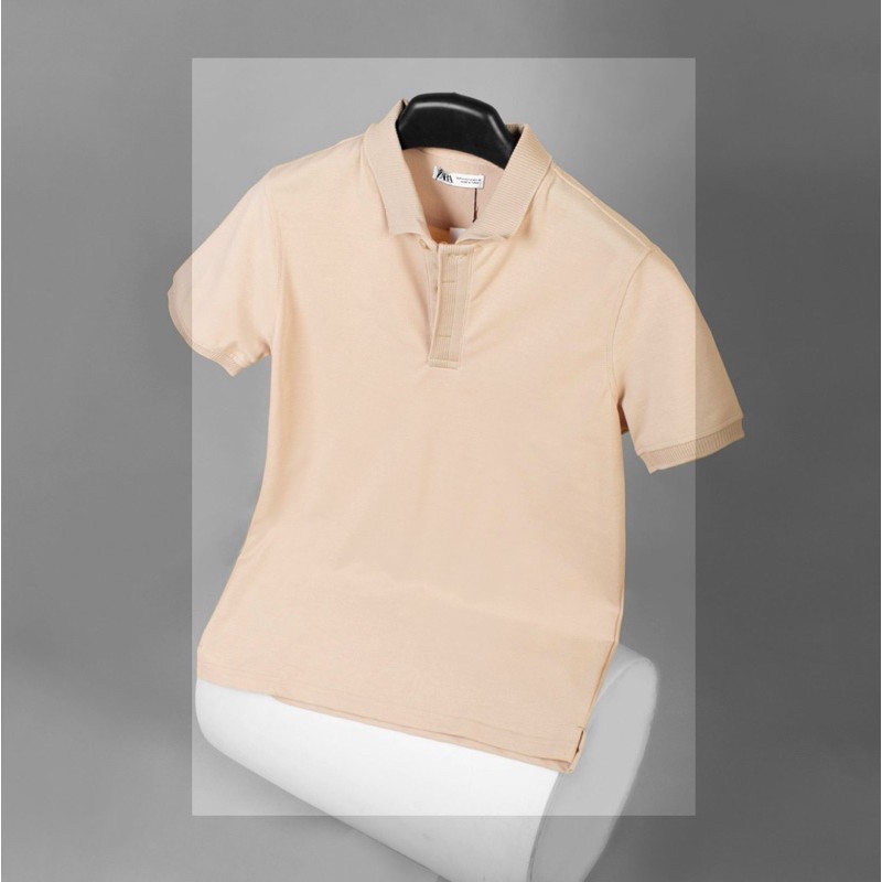 Áo thun nam polo ZR thời trang nhiều màu - 100% thun cotton