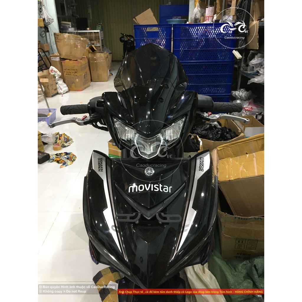 Đồ chơi xe Mảo mô tô cho EX150 2019 2020 ốp đầu moto Lắp cho EXCITER ĐỜI MỚI 2019 đầu đèn led