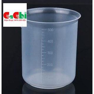 Cốc nhựa chia vạch 500ml