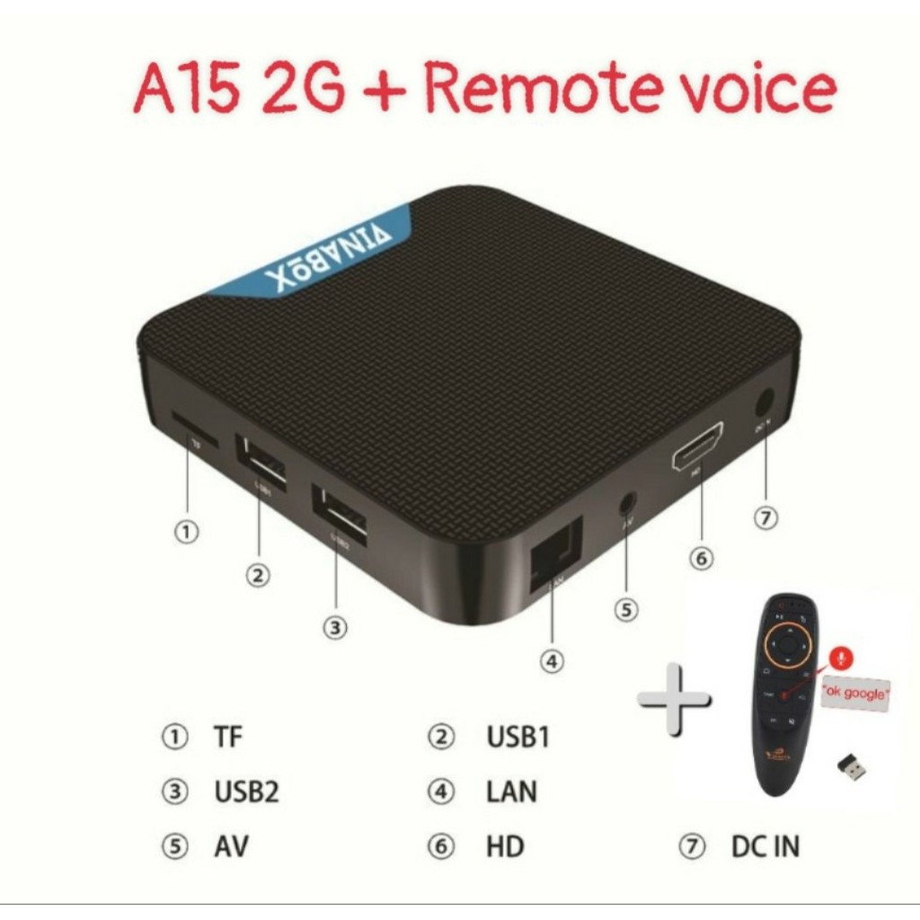 TB BOX VINABOX A15B,  PHIÊN BẢN 2021 SỬ DỤNG GIAO DIỆN ATV HỆ ĐIỀU HÀNH ANDROID 10, FULL ỨNG DỤNG