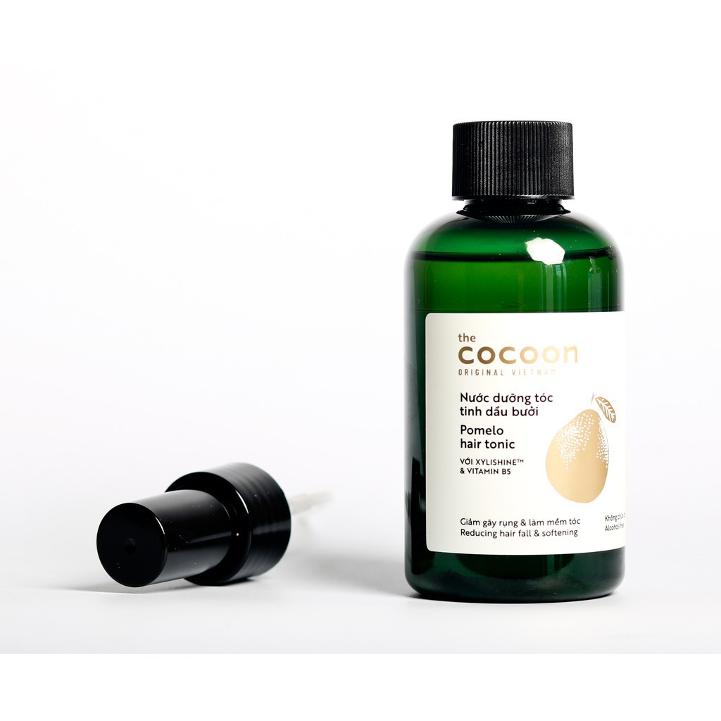 Nước dưỡng tóc tinh dầu vỏ bưởi POMELO COCOON giảm rụng tóc, kích thích mọc tóc, phục hồi tóc hư tổn 140ml | BigBuy360 - bigbuy360.vn