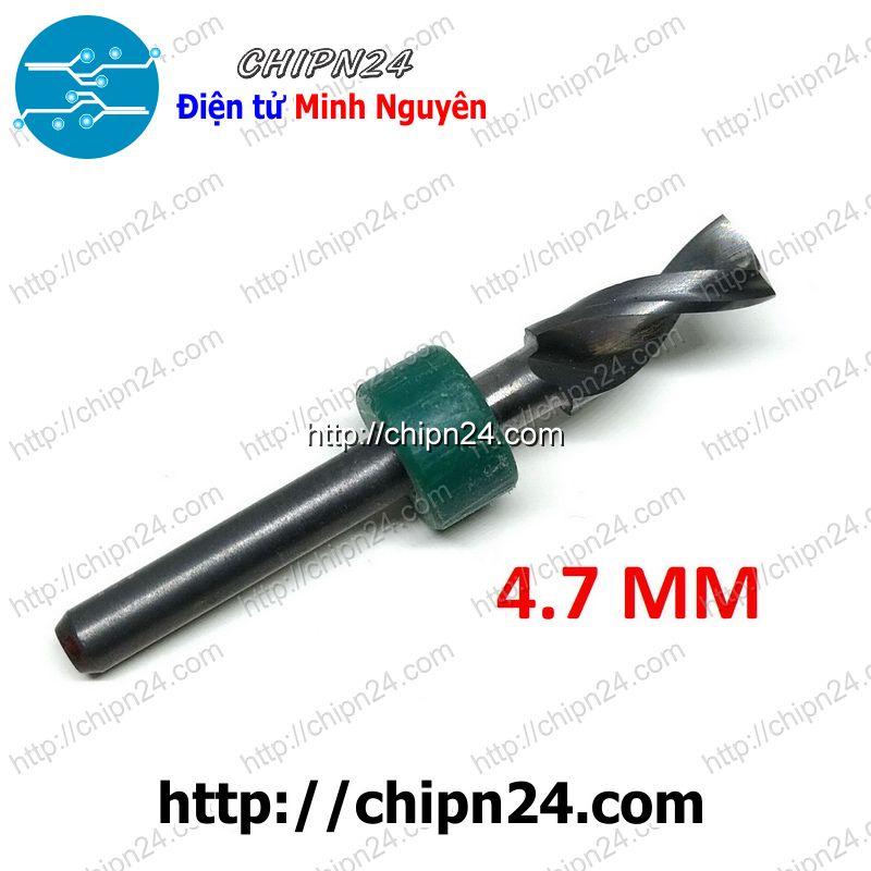 [1 CÂY] Mũi khoan mạch in CNC 4.7mm