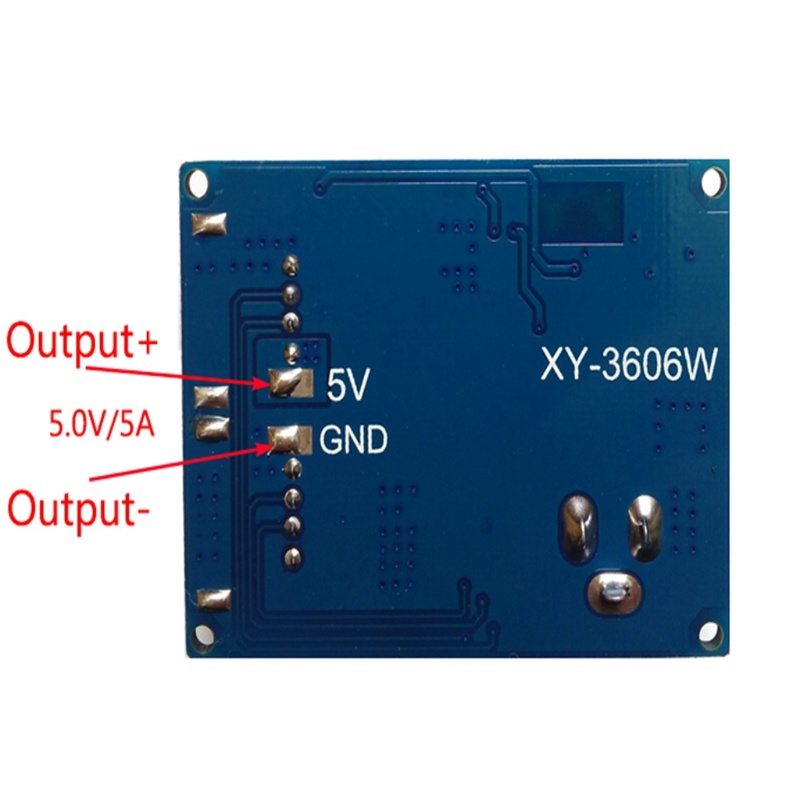 Mô Đun Hạ Áp DC-DC 24V 12V Xuống 5V 5A LM2596S