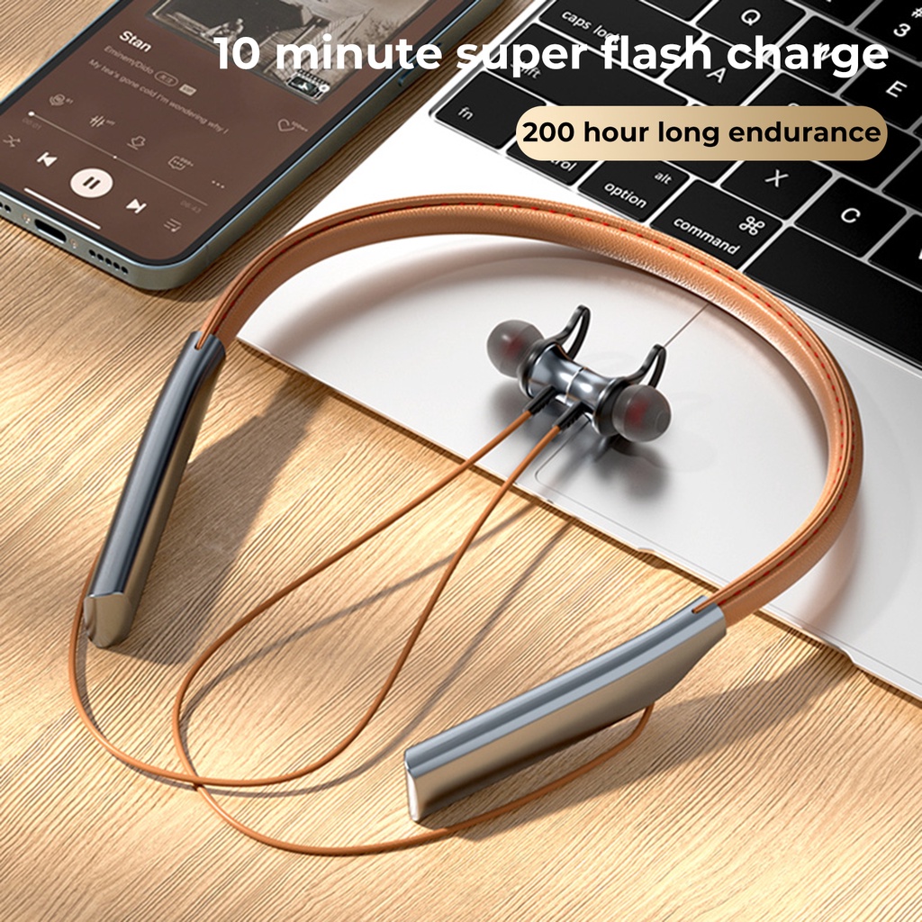 Tai Nghe Nhét Tai Bluetooth 5.0 Âm Thanh HiFi Chống Mài Mòn Cho Điện Thoại