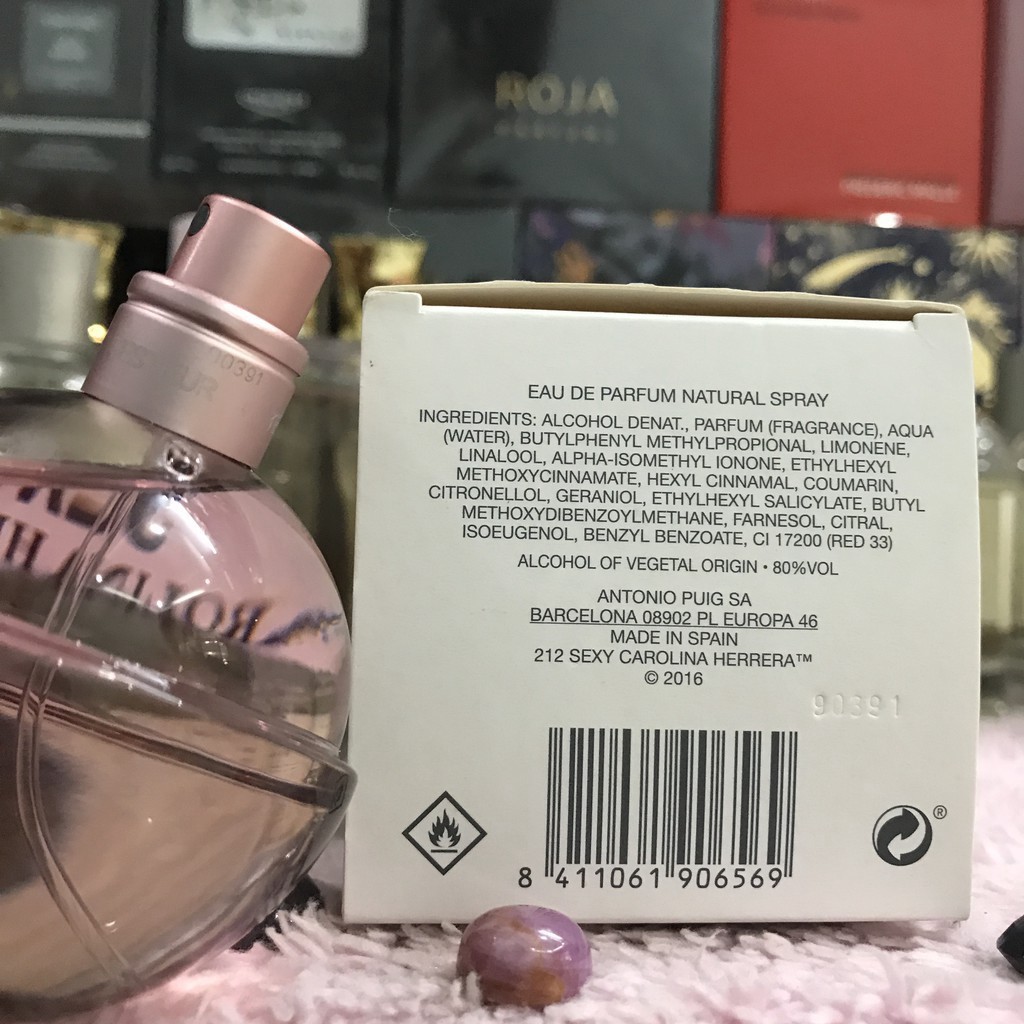 Nước Hoa Nữ 212 Sexy Woman  Tinh Dầu Siêu Kích Thích Và Lôi Cuốn Thu Hút Phái Mạnh