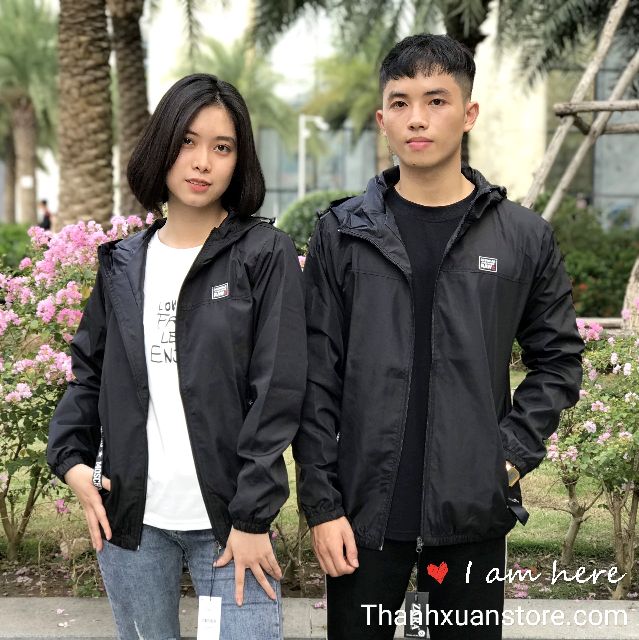 ÁO KHOÁC COUPLE CHẤT DÙ CAO CẤP - KIỂU DÁNG THỂ THAO UNISEX