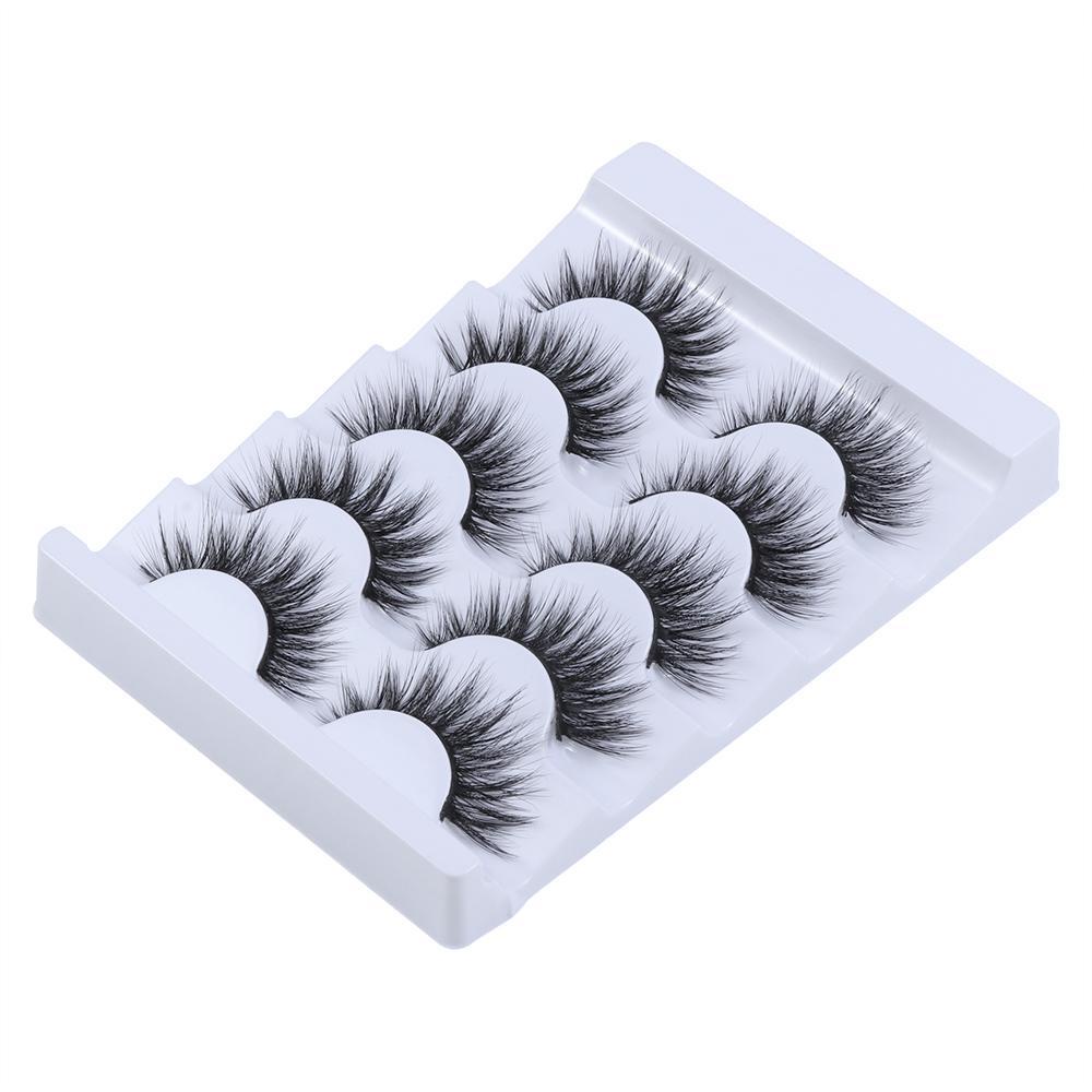 ESPO Set 5 Cặp Lông Mi Giả 3D SKONHED Dùng Trang Điểm