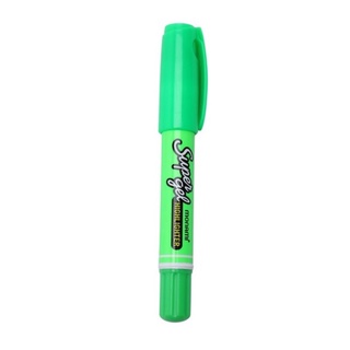 Bút dạ quang,bút Highlighter Super Gel chính hãng Monami,dạng sáp,đầu vặn xoay,nhanh khô, không lem