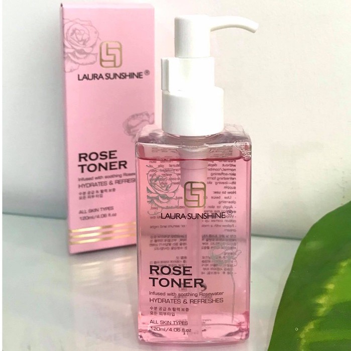 Nước hoa hông cân bằng da Nhật Kim Anh - Laura Sunshine Rose Toner