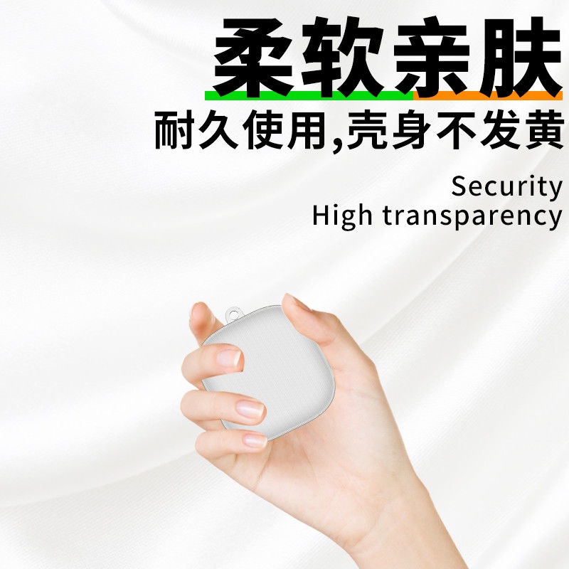 Vỏ Bọc Hộp Sạc Tai Nghe Không Dây Bluetooth Bằng Tpu Mềm Trong Suốt Cho Beats Fit Pro