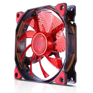 Quạt fan case 12cm led các màu đỏ xanh trắng