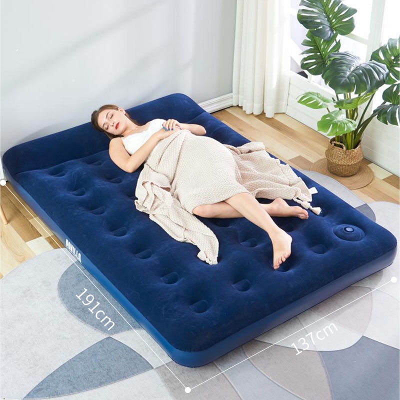 Đệm Hơi Nệm Hơi Cao Cấp Gia Đình Nhiều Size Có Thể Gấp Gọn Di Chuyển KÈM BƠM
