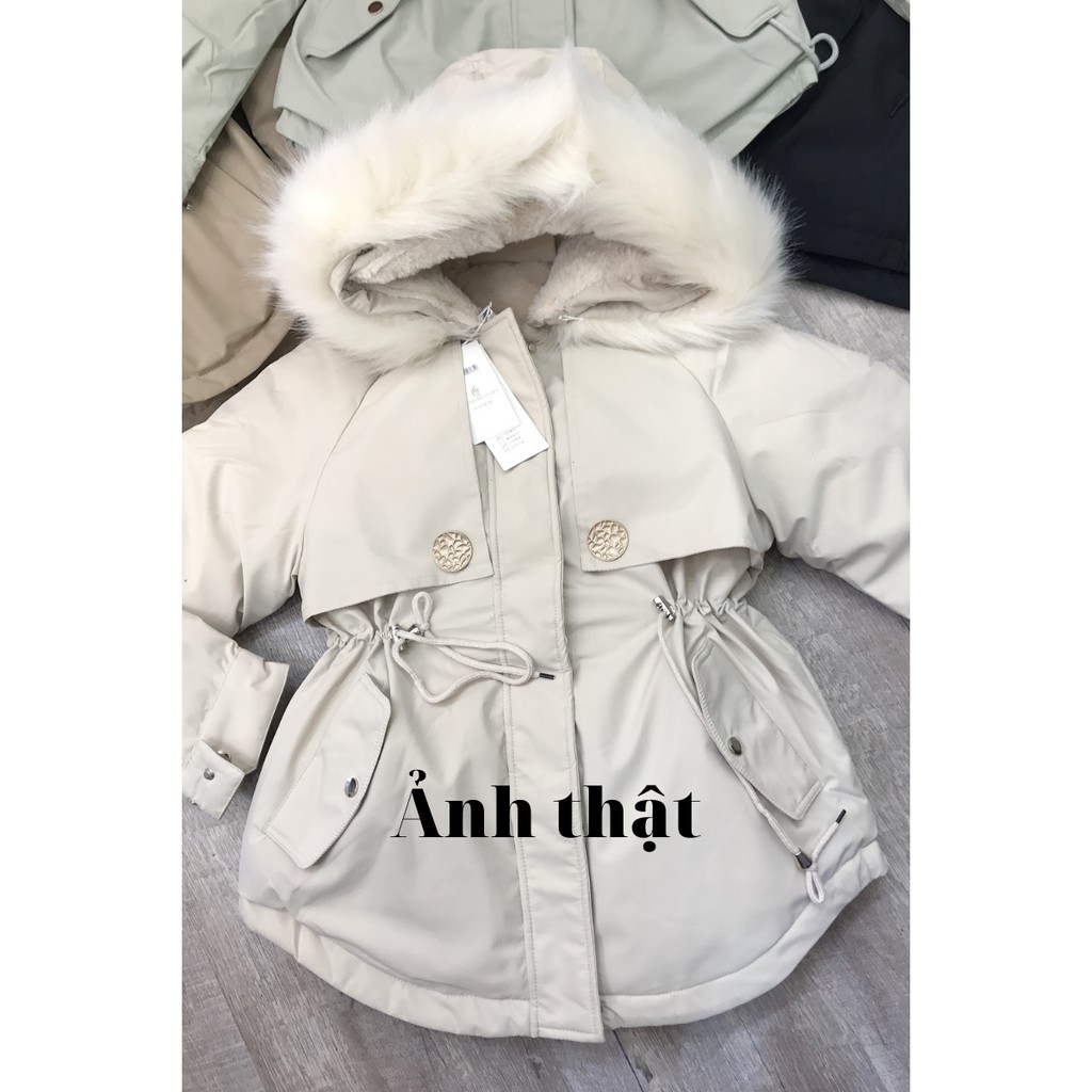 Áo khoác phao nữ LÓT LÔNG AK345 (Kèm ảnh thật) | BigBuy360 - bigbuy360.vn