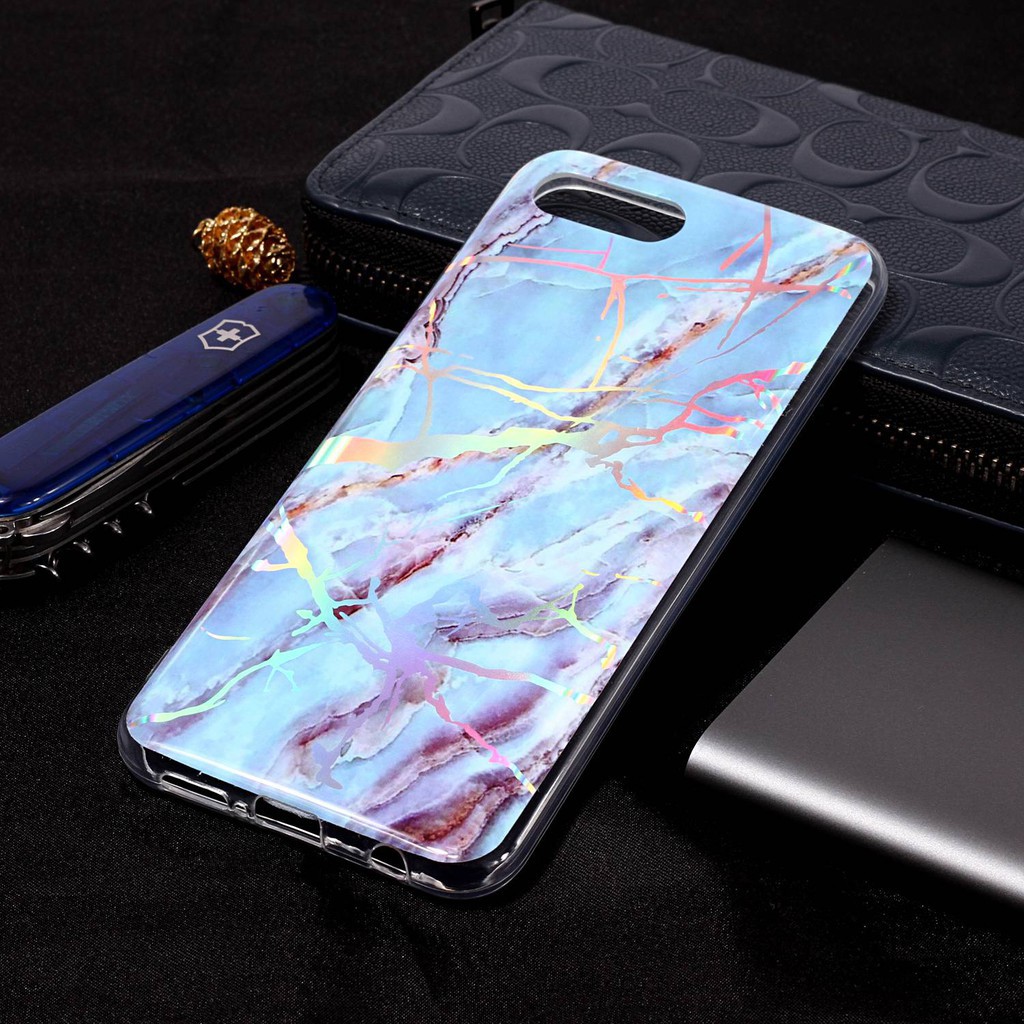 Ốp điện thoại nhựa TPU giả đá hoa cương nhiều màu độc đáo sang trọng dành cho Huawei Honor 10