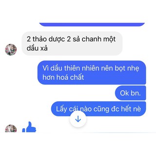Dầu gội bồ kết sả chanh ( 300ml)