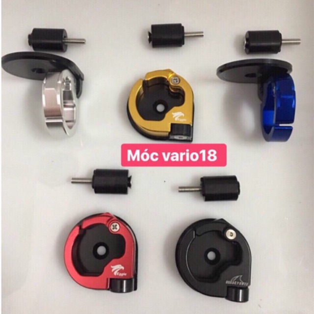 Móc VARIO 18 đủ màu nhôm CNC