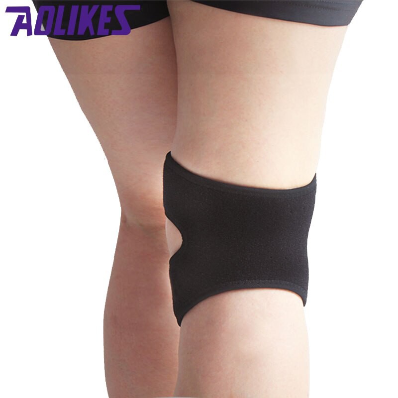 Đai hỗ trợ xương bánh chè đầu gối AOLIKES A-7929 đàn hồi khi chơi thể thao sport knee protector