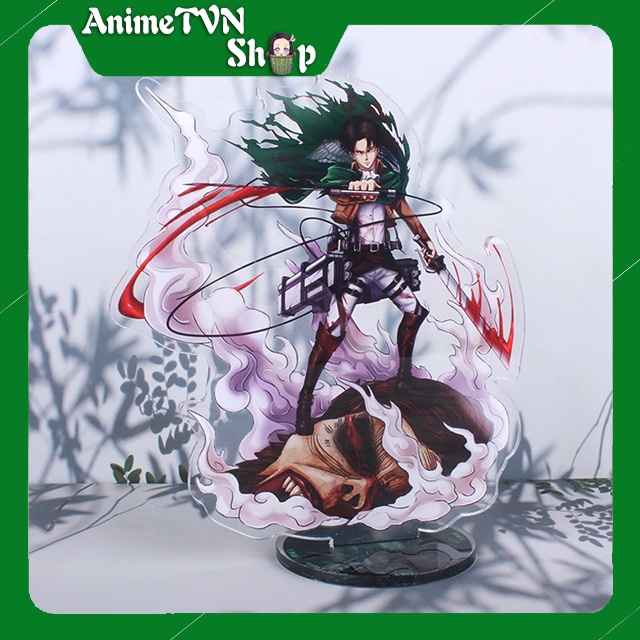 Tượng Mica Standee anime/manga Attack on Titan (Tấn công người khổng lồ) - Nhựa Cứng Acrylic In nhiều chi tiết sắc nét