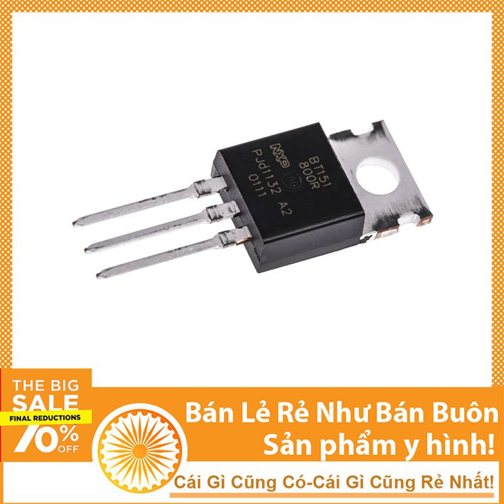 Linh Kiện Thyristor BT151 500R TO-220 500V 12A