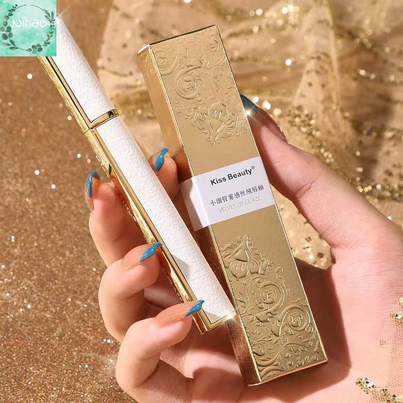 [Hàng mới về] Son kem mềm mịn như nhung lâu trôi KISS BEAUTY thời trang sang chảnh | BigBuy360 - bigbuy360.vn