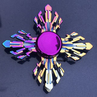 Con quay spinner rubik kim loại