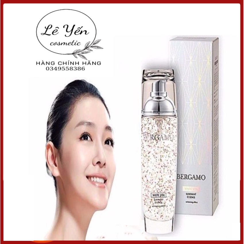 Serum dưỡng trắng ⚡CAO CẤP⚡ tinh chất Bergamo White Vita / 24K Gold Luminant Essence căng mịn da 110ml