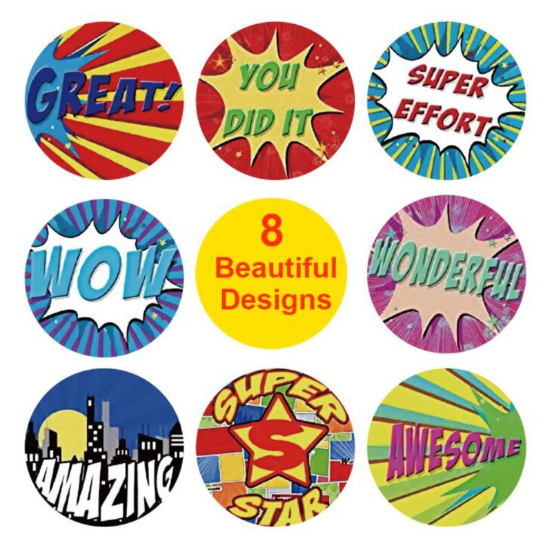 500 Miếng Dán Hình Thú Đáng Yêu Cho Bé