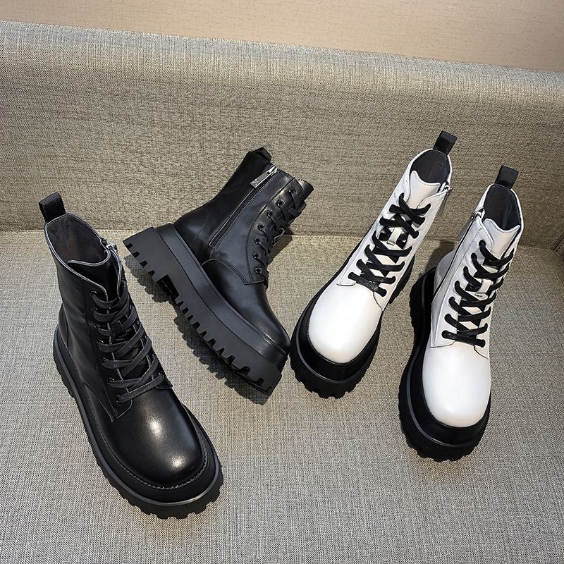 [Kèm ảnh thật - Order] Giày Boots kéo khóa loại đẹp đế cao dày đẹp 6cm | BigBuy360 - bigbuy360.vn