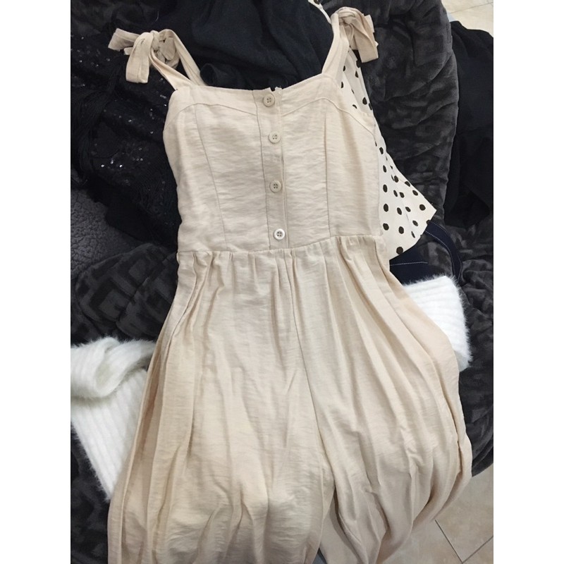 pass jumpsuit dáng dài
