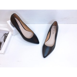 [Mã FAMALLT5 giảm 15% đơn 150k] Aliza - Giày công sở da bò 3cm 68603B