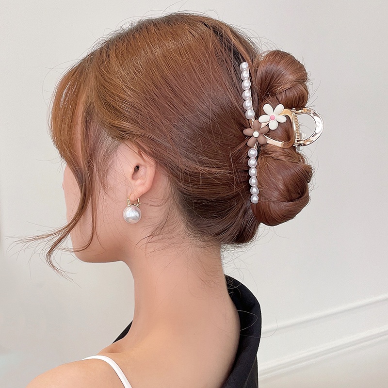 Kẹp tóc cỡ lớn phong cách Pháp thời trang thanh lịch dành cho nữ