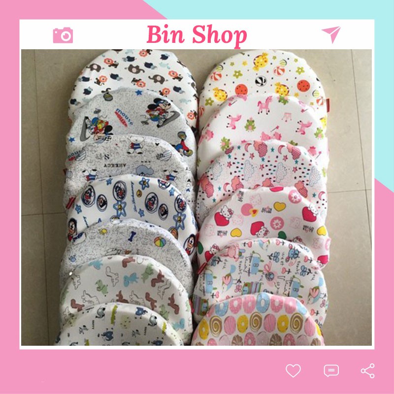 Gối cao su chống méo đầu, chống ngạt cho bé Bin Shop