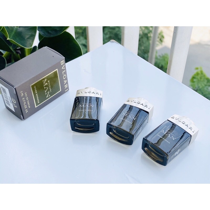 Nước hoa mini Bvl Man Wood Essence 5ml