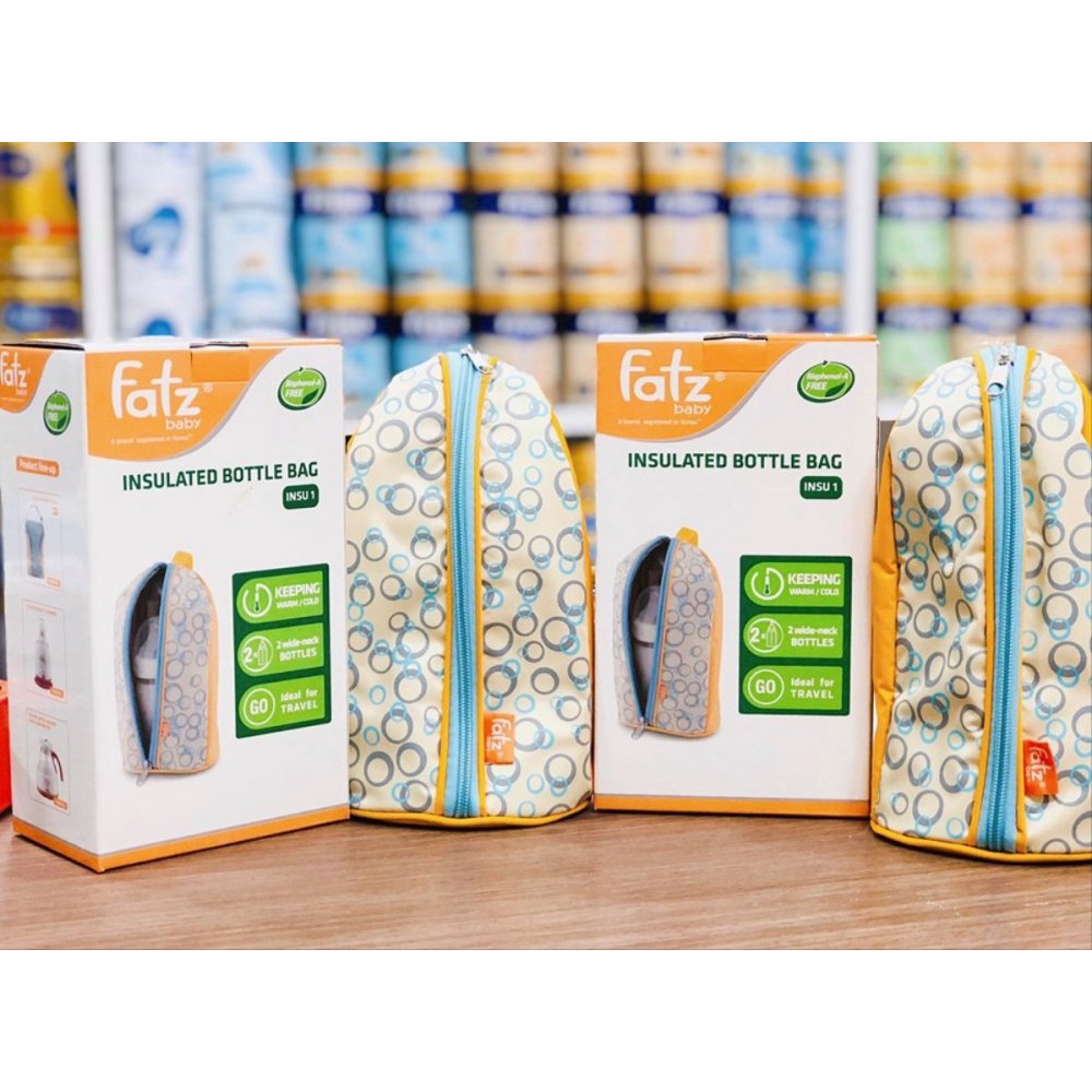 Túi ủ giữ nhiệt bình sữa fatzbaby bình đơn, bình đôi