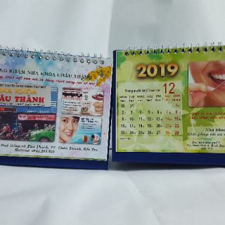 Lịch tết in hình cho bé