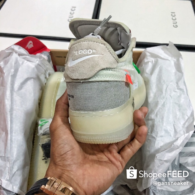 [GeekSneaker] Giày Air Foce 1 OFF WHITE [a862]