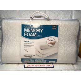 🌲🌲🌲Gối cong Lock&Lock HLW111 - Memory Foam 50D 50 x 30 x 10 cm