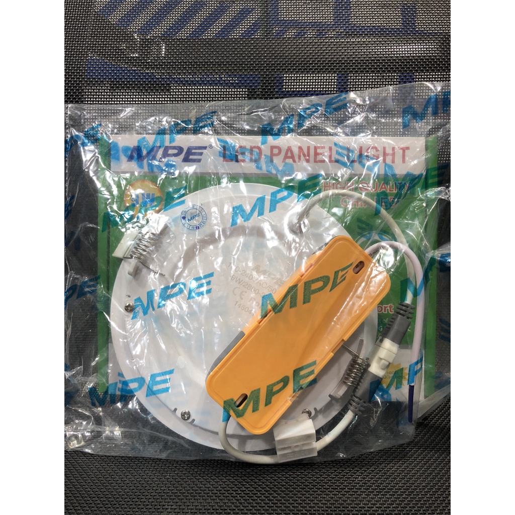ĐÈN ÂM TRẦN 6W, 9W, 12W, 18W, 24W MPE Tròn Á/S Trắng-vàng-Trung-Tính