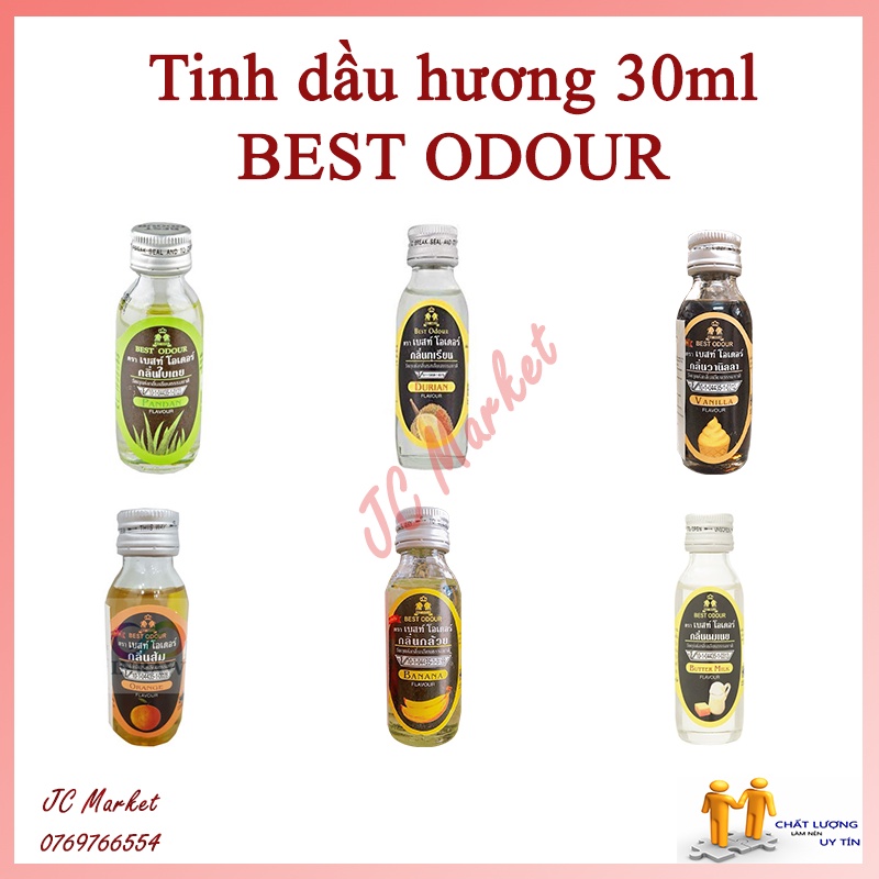 Hương thực phẩm Best Odour 30ml/ Tinh dầu Best Odour