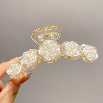 Kẹp Tóc Trong Suốt Phong Cách Hàn Quốc 2022 Thời Trang Cho Nữ