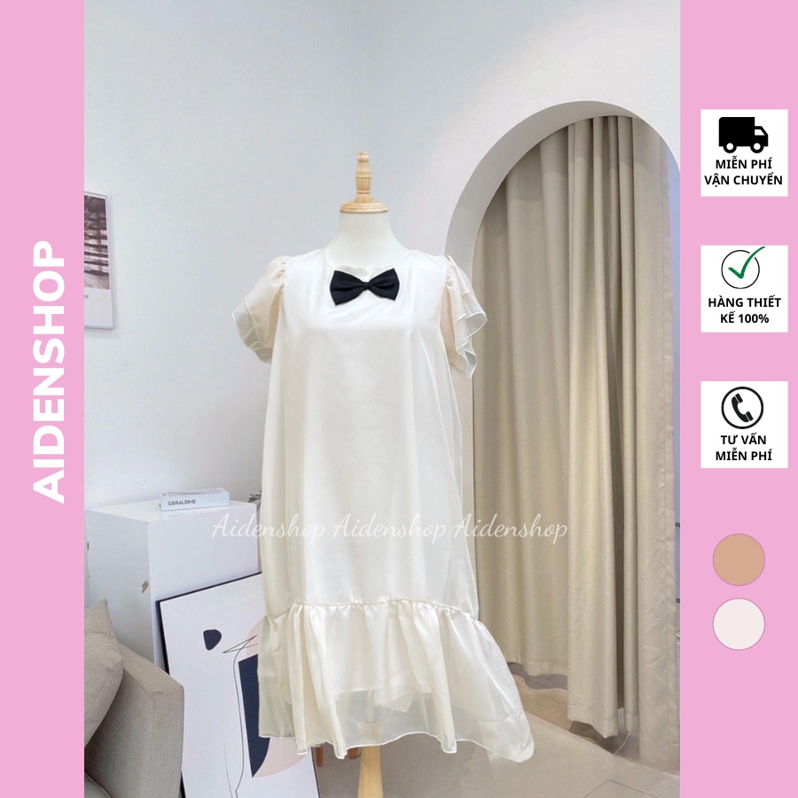 Váy bầu thiết kế xinh Aidenshop Đầm bầu mùa hè công sở dự tiệc